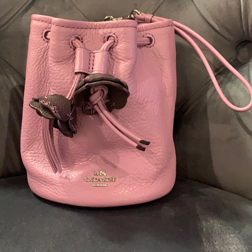 Coach super cute mini bucket